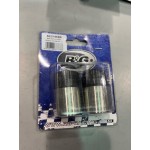 R&G Racing BE0166BK Motorcycle Bar End Sliders