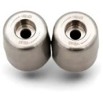 R&G Racing BE0178SS Motorcycle Stainless Steel Bar Ends