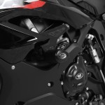 R&G Racing CP0551BL Motorcycle Crash Protectors - Aero Style