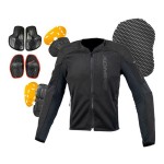 Komine JK-1734 Heavy Mesh Scrambler Motorcycle Jacket