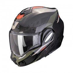 Scorpion Exo-Tech EVO Carbon Rover Modular Motorcycle Helmet